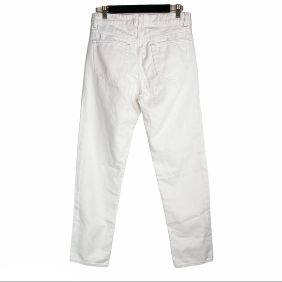 NWOT Zara White Regular Fit Denim Jeans - Picture 3 of 9